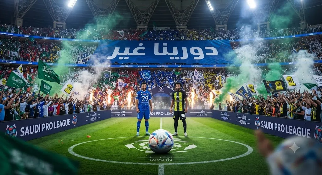 شغف الملاعب يشتعل: العد التنازلي لانطلاق موسم تاريخي في الدوري السعودي للمحترفين